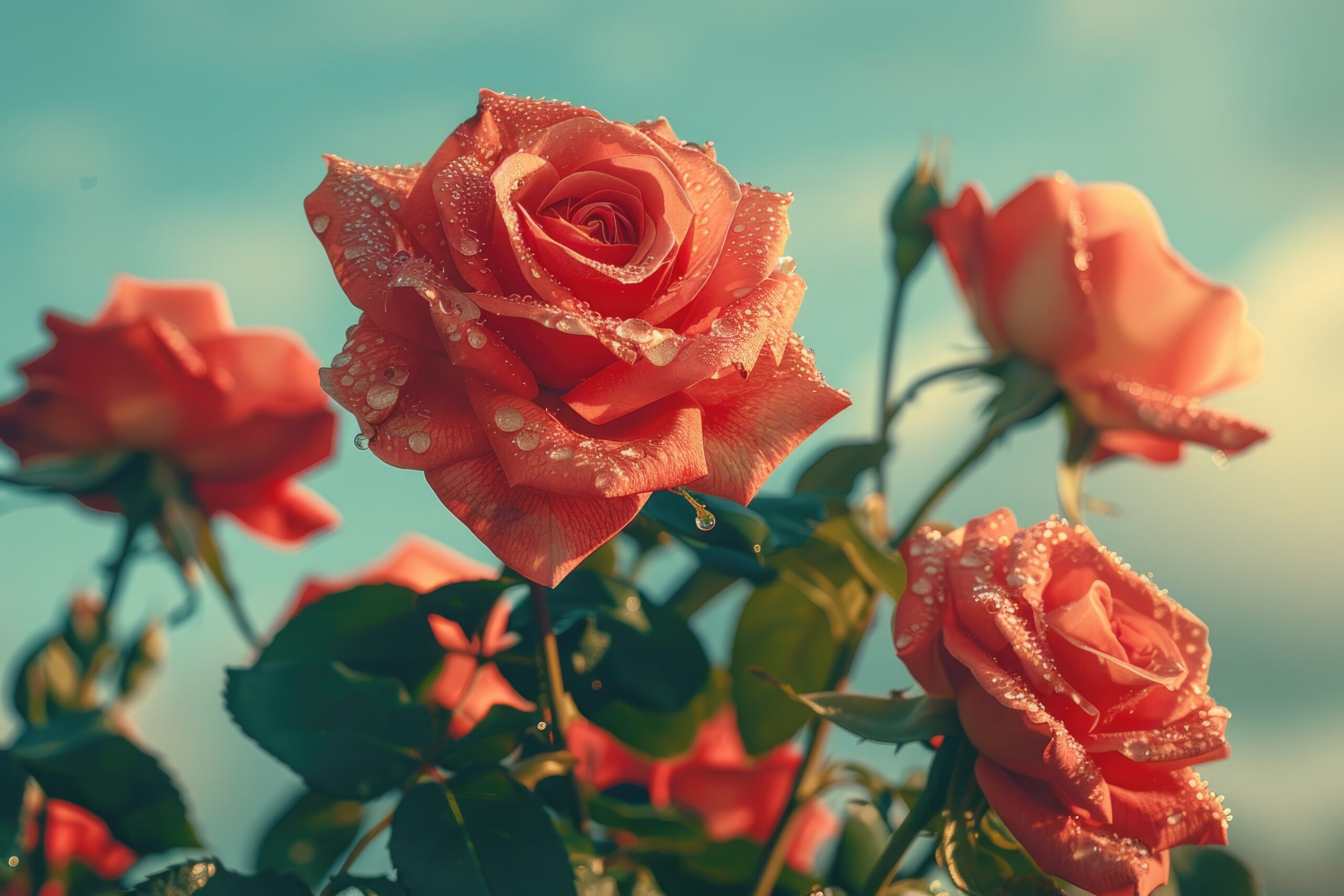 Les roses